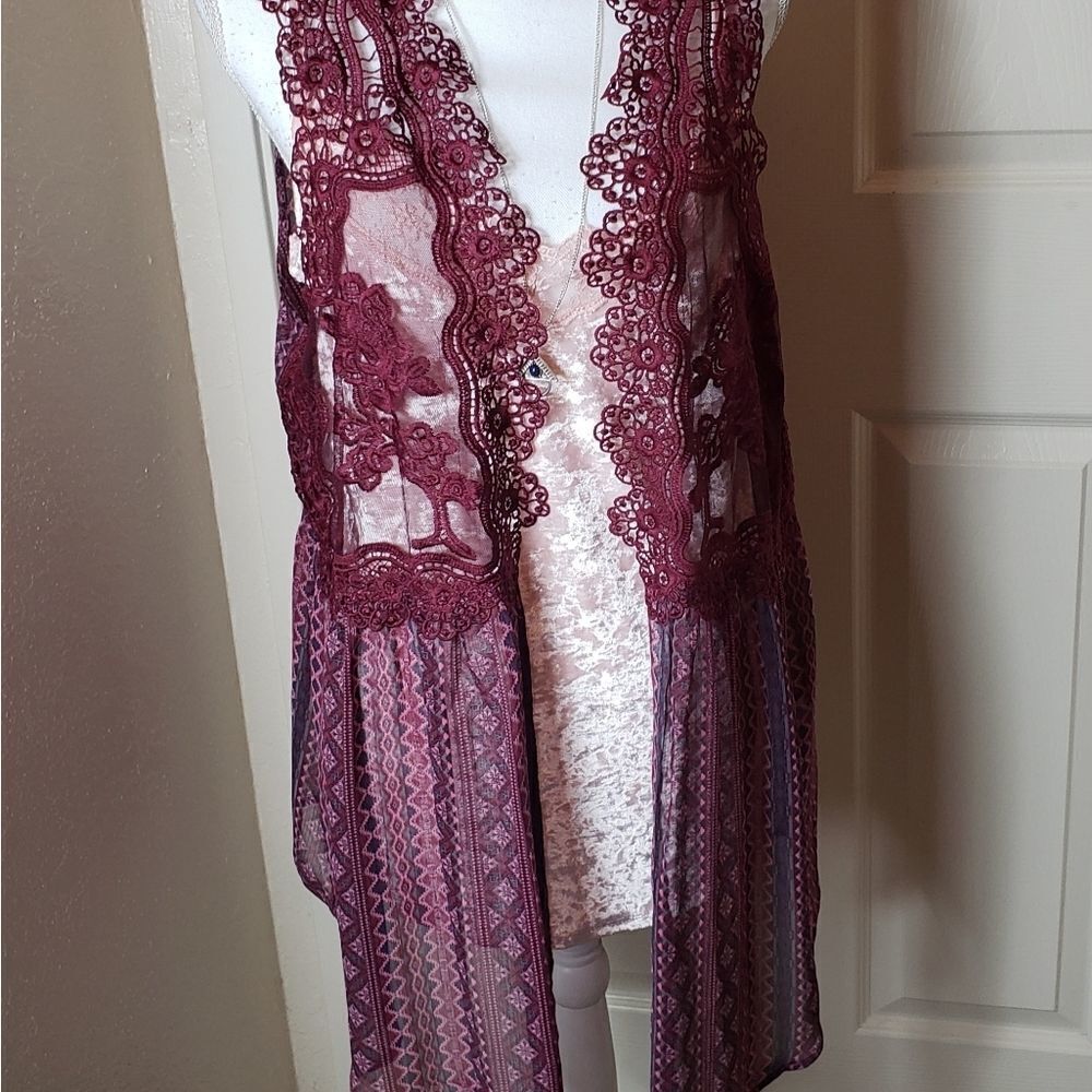 3pc lace cami top